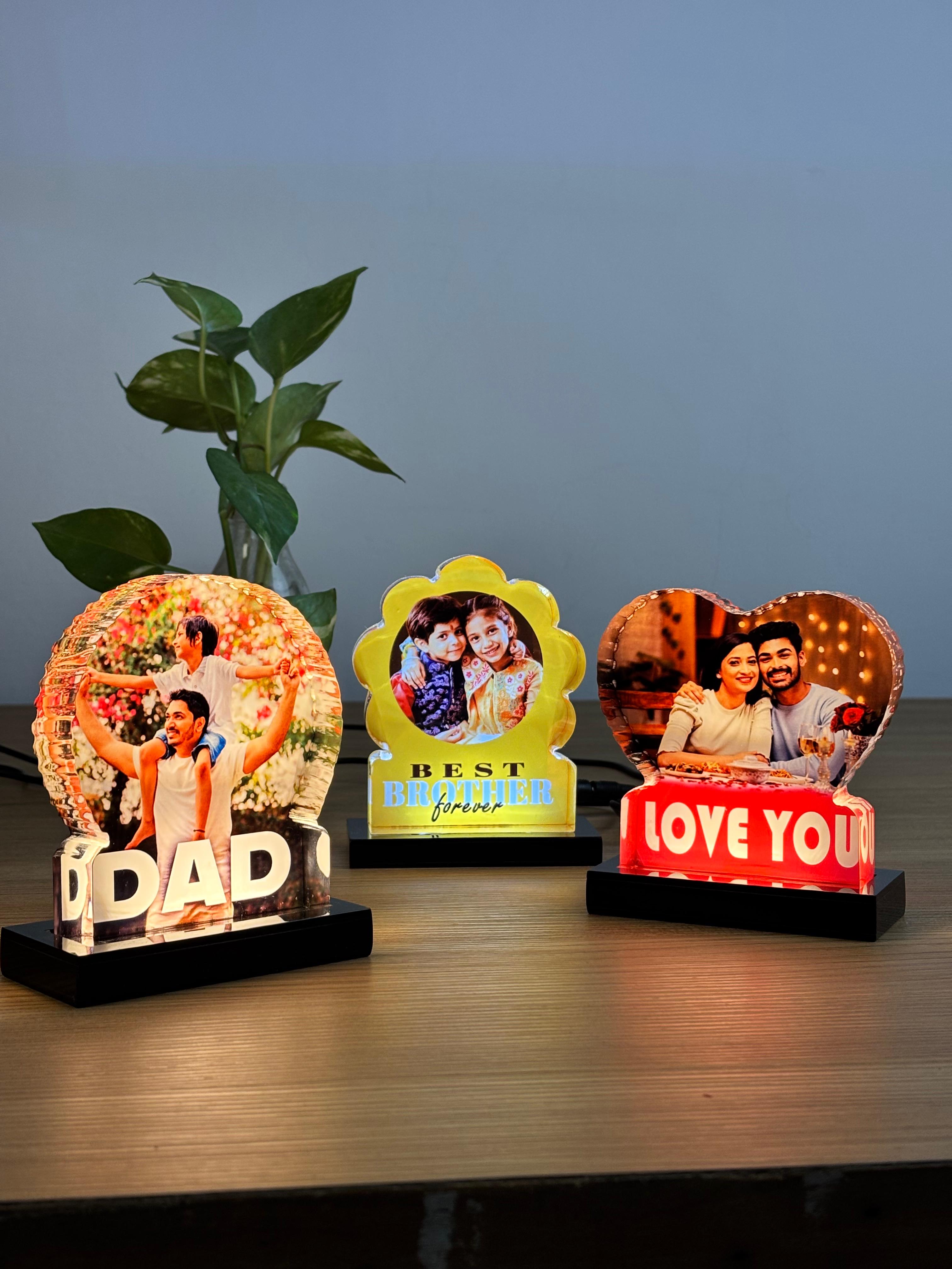 Acrylic Crystal With LED